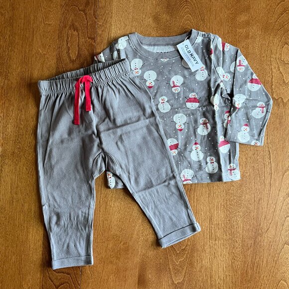 Old Navy Other - Old Navy snowman outfit 6-12m NWT